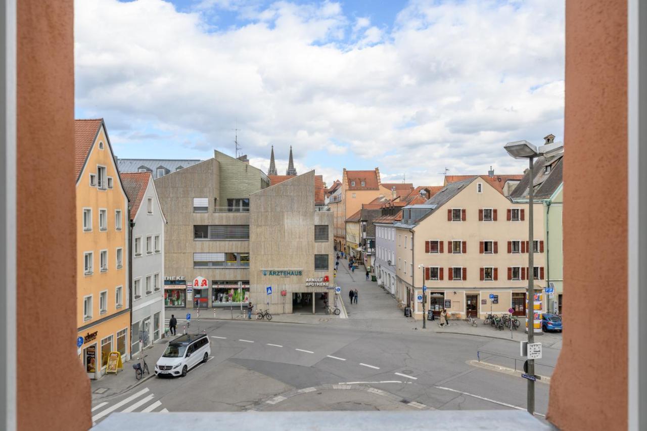 Arnulfsplatz Aparts Ratisbona Esterno foto